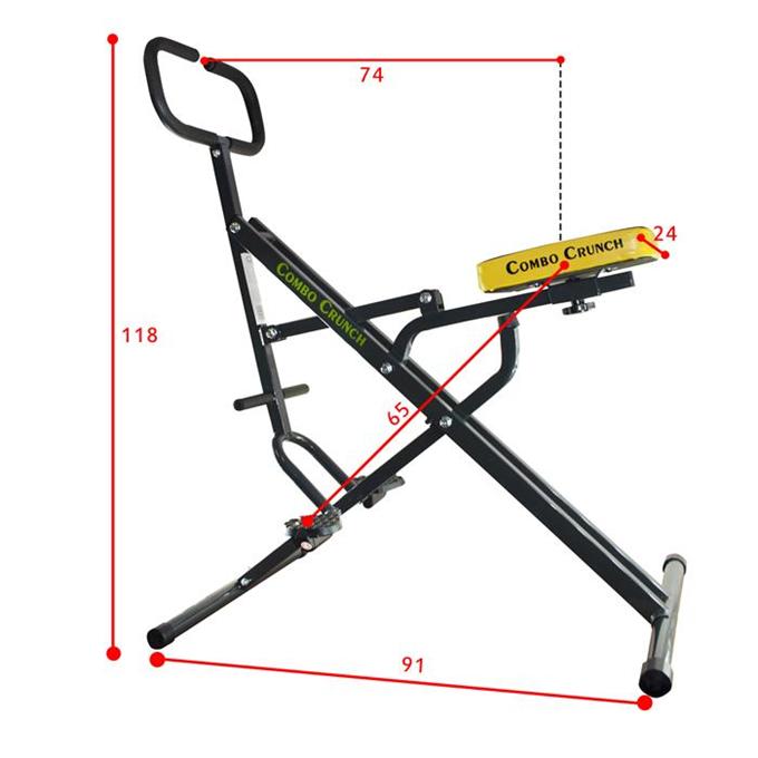 Combo Crunch 150 kg - WYMIARY