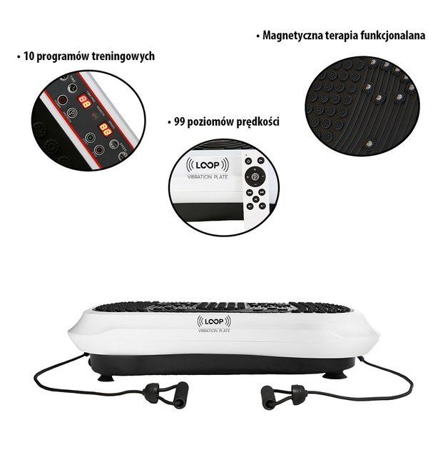 Platforma wibracyjna masażer SVP04 LOOP