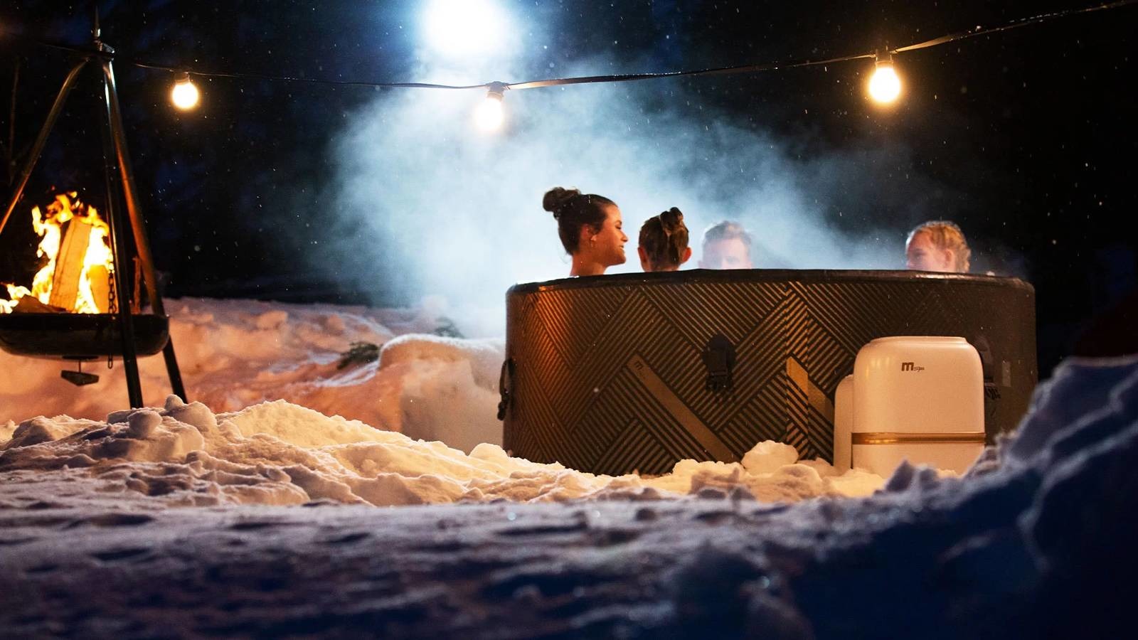 Jacuzzi basen z hydromasażem ogrodowy mspa