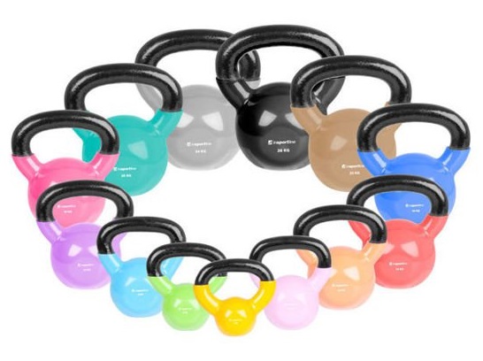 Kettlebell winylowy