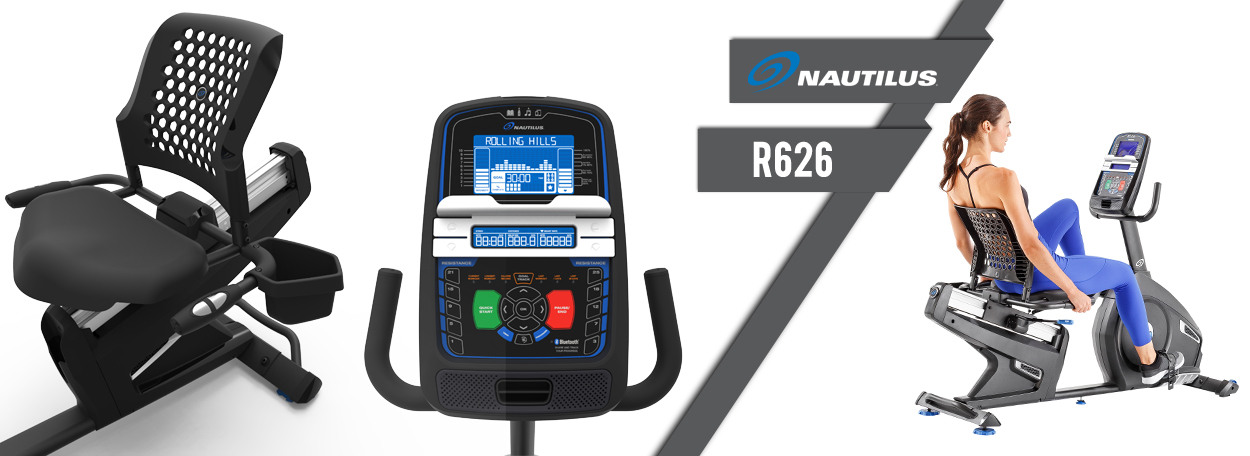 NAUTILUS ROWER POZIOMY PROGRAMOWANY R626