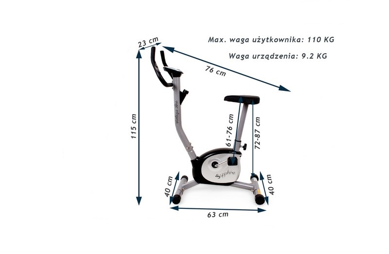 Rower Vintage model 2018 Sapphire