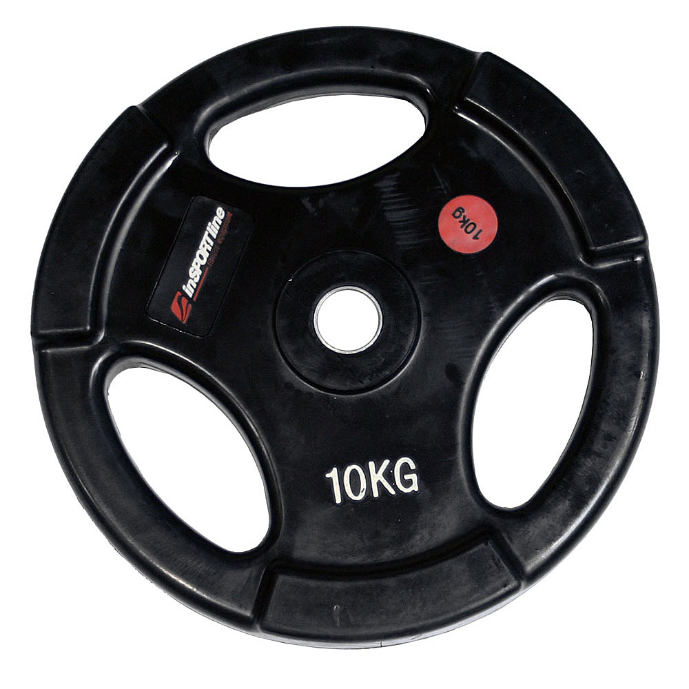 Obciążenie gumowane INSPORTLINE 10kg Ergo Obciążenie gumowane INSPORTLINE 10kg Ergo