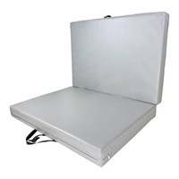 OUTLET Materac asekuracyjny składany UNDERFIT 140 x 100 x 10 cm szary