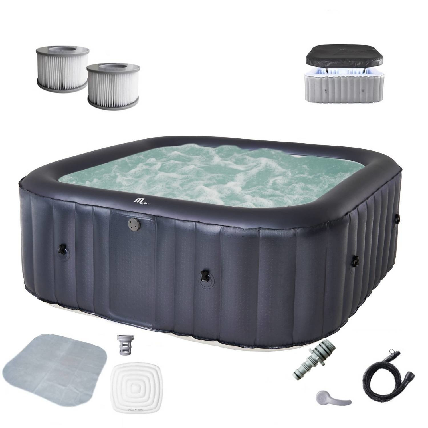 Basen z hydromasażem dmuchane Otium MSpa osób SPA Bąbelki