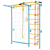 Drabinka gimnastyczna Smart Plus metal 7w1 siatka lina kółka 100kg