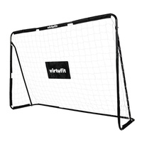 Bramka piłkarska VirtuFit 180×120 cm z płachtą treningową i kotwami