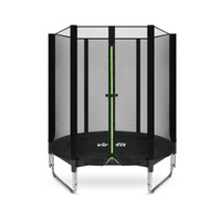 Trampolina VirtuFit 140 cm z siatką – Bezpieczna zabawa dla dzieci