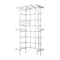 Drabinka gimnastyczna metalowa do ćwiczeń biała Kometa Next 4