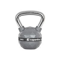 Hantla kettlebell gumowana PU 12 kg Insportline