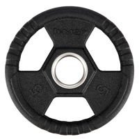 Obciążenie olimpijskie ogumowane czarne TOH05 HMS 5 kg