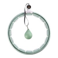 Hula-Hop z obciążnikiem i magnesem + licznik HHM15 HMS zielony