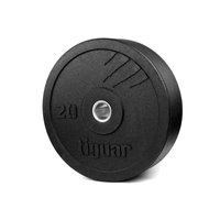 Talerz olimpijski bumper 20 kg V2 tiguar