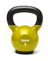 Kettlebell żeliwny pokryty winylem tiguar 8 kg