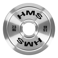 Talerz olimpijski stalowy kalibrowany TOS25 2,5 kg HMS