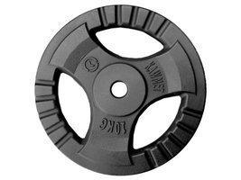 OUTLET Obciążenie żeliwne do sztangi grafitowe (28,5 mm) 10 kg