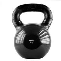 Kettlebell żeliwny pokryty winylem KNV24 HMS 24 kg