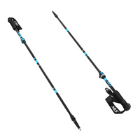 Składane kije trekkingowe z aluminium 7075 TK8604 Nils