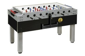 Piłkarzyki Olimpic Silver + LED + wrzutnik Garlando