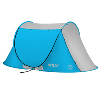 Namiot plażowy NC3043 NILS niebieski samorozkładający | UV SPF30 | 220 cm