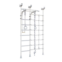 Drabinka gimnastyczna Merkury 3 biała + akcesoria | 100 kg