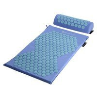 Mata do akupresury + poduszka AKM03 74x42 cm HMS niebieska