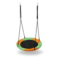 Huśtawka Bocianie gniazdo 90cm NB5003 Nils Camp orange-green