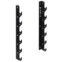 Wieszak na gryfy olimpijskie STR46 przyścienny 180kg poziomy HMS Q235A