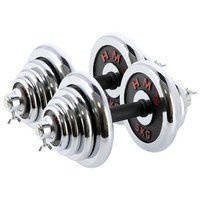 Sztangielki i sztanga 2w1 w walizce STC50 HMS 2x25 kg