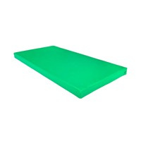Materac gimnastyczny UNDERFIT 120 x 60 x 6 cm twardy zielony