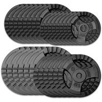 Zestaw obciążeń żeliwnych 120 kg (30,5 mm) - 6x10 kg, 6x5 kg, 8x2,5 kg, 8x1,25 kg