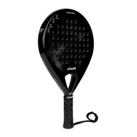 Rakieta do padel VirtuFit Control czarno-szara precyzyjna 365g