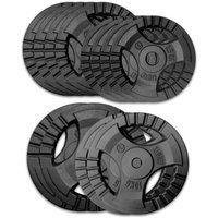 Zestaw obciążeń żeliwnych 90 kg (28,5 mm) - 2x20 kg, 2x10 kg, 4x5 kg, 4x2,5 kg