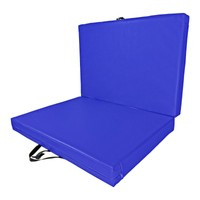 OUTLET Materac asekuracyjny składany UNDERFIT 140 x 100 x 10 cm niebieski