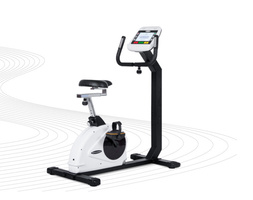 Rower poziomy EMS 36 poziomów oporu TFT 10" Bluetooth 181kg