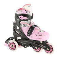 Łyżworolki 4w1 NH18331 Nils Extreme różowe