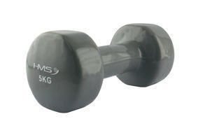 Ciężarek żeliwny pokryty winylem 5 kg HMS