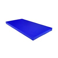 Materac gimnastyczny UNDERFIT 120 x 60 x 6 cm miękki niebieski