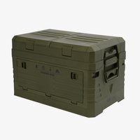 Składana skrzynia turystyczna NCB4003 z organizerem w klapie Nils Camp 50L