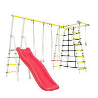 Plac Zabaw Małpka Plus | Zjeżdżalnia Drabinki Siedzisko | 100 kg