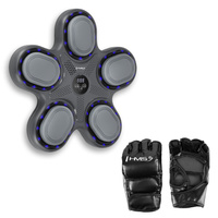 Tarcza bokserska HMS TB11 Bluetooth + LED + rękawice | Refleks