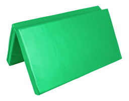 Materac dwuczęściowy z rzepami UNDERFIT  130 x 120 x 10 cm miękki zielony