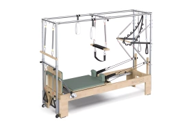 Reformer do pilatesu TOORX PTX6000 Cadillac drewniany zestaw premium