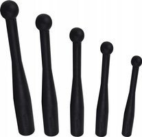 Zestaw maczug żeliwnych do ćwiczeń Clubbell 5 sztuk 30 kg