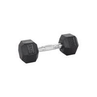 Hantla stała HEX w gumie 3 kg Insportline