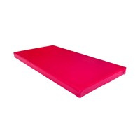 Materac gimnastyczny UNDERFIT 120 x 60 x 6 cm twardy różowy