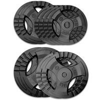 Zestaw obciążeń żeliwnych 80 kg (28,5 mm) - 2x20 kg, 2x10 kg, 2x5 kg, 4x2,5 kg