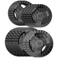 Zestaw obciążeń żeliwnych 120 kg (28,5 mm) - 4x20 kg, 2x10kg, 2x5 kg, 4x2,5 kg