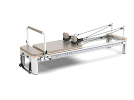 Reformer do pilatesu TOORX PTX8000 aluminiowy Moon&Sand komercyjny