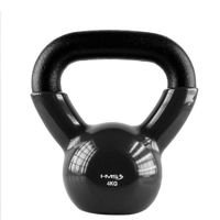 Kettlebell żeliwny pokryty winylem KNV04 HMS 4 kg
